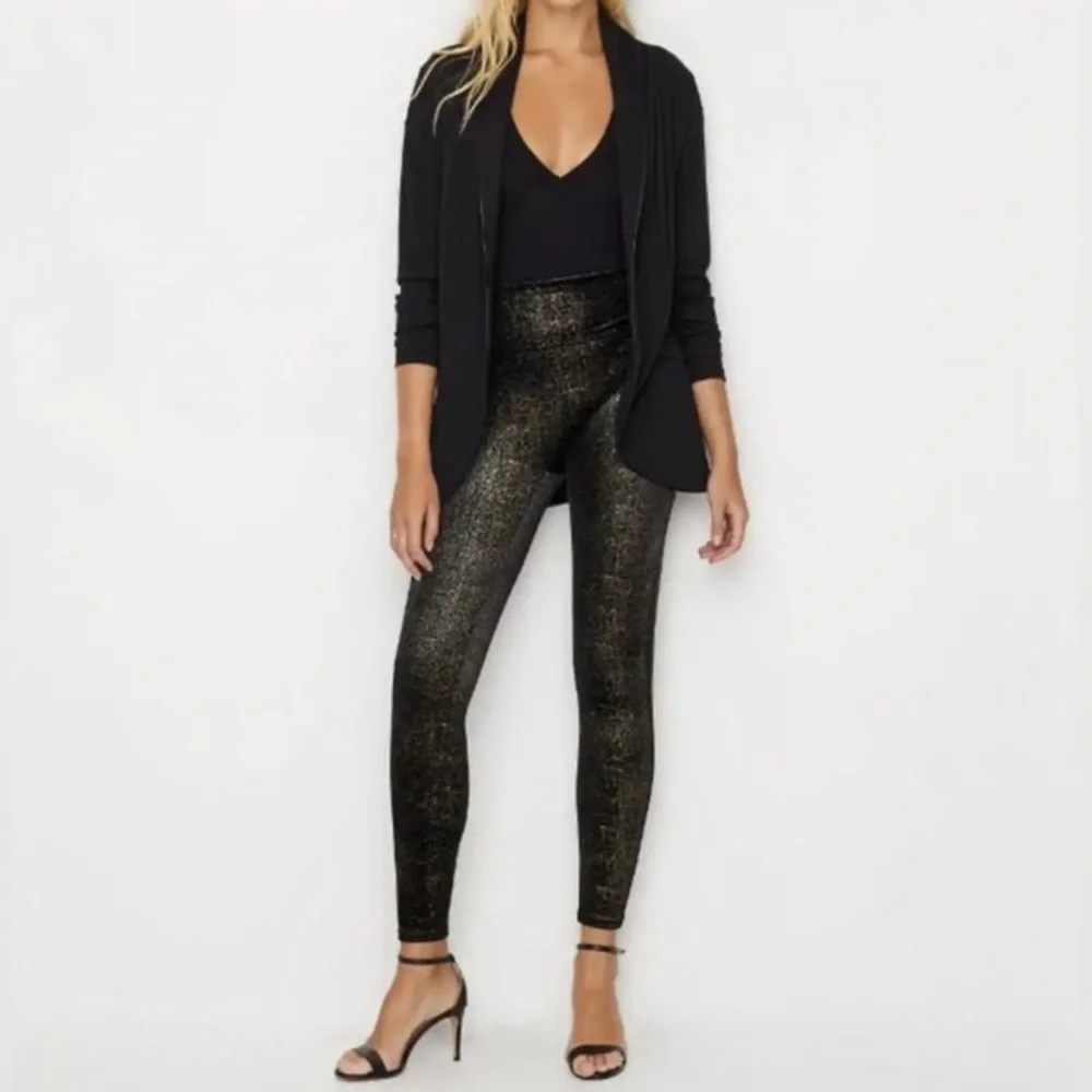 Spanx Velvet High Waist Leggings Size Large - Picture 1 of 13